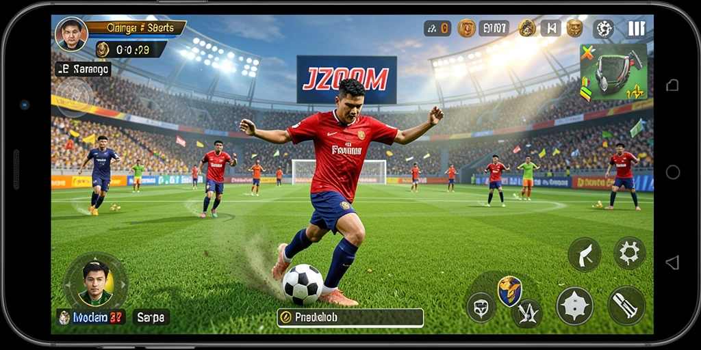 Gameplay J200M yang memukau dan mendebarkan.