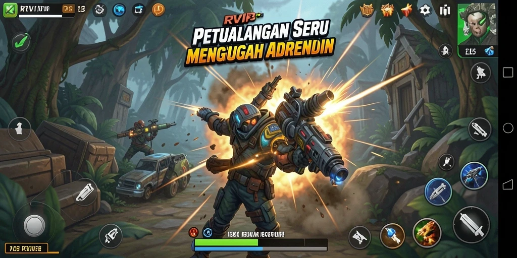 Tampilan menarik saat eksplorasi dunia RVIP3 yang penuh petualangan.