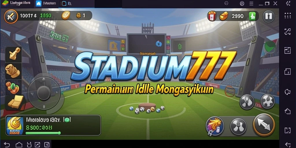 Tampilan menarik dari gameplay STADIUM77 yang santai dan menghibur.