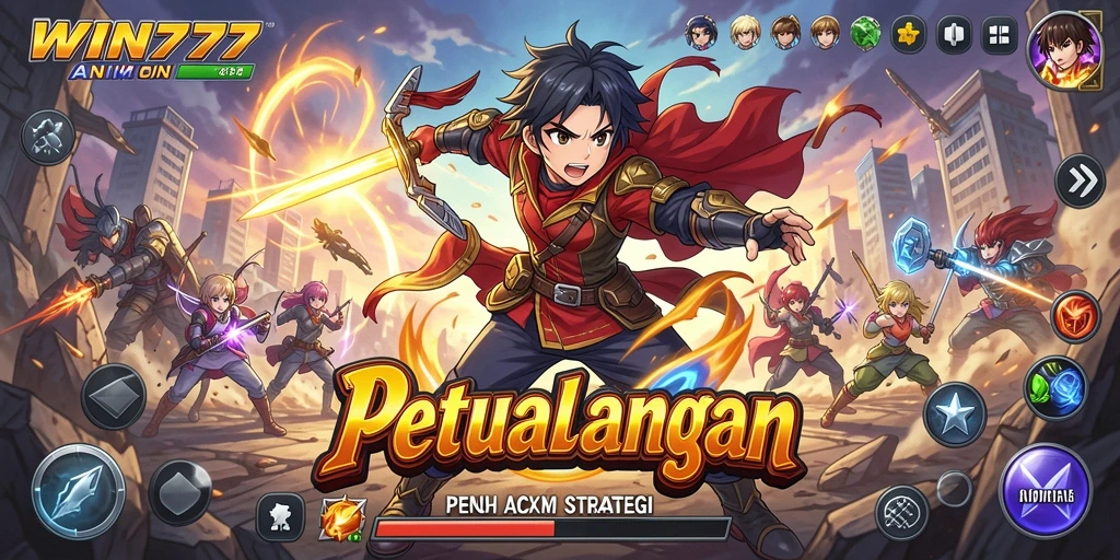 Tangkapan layar dari gameplay <strong>WIN777</strong> yang penuh aksi dan petualangan.