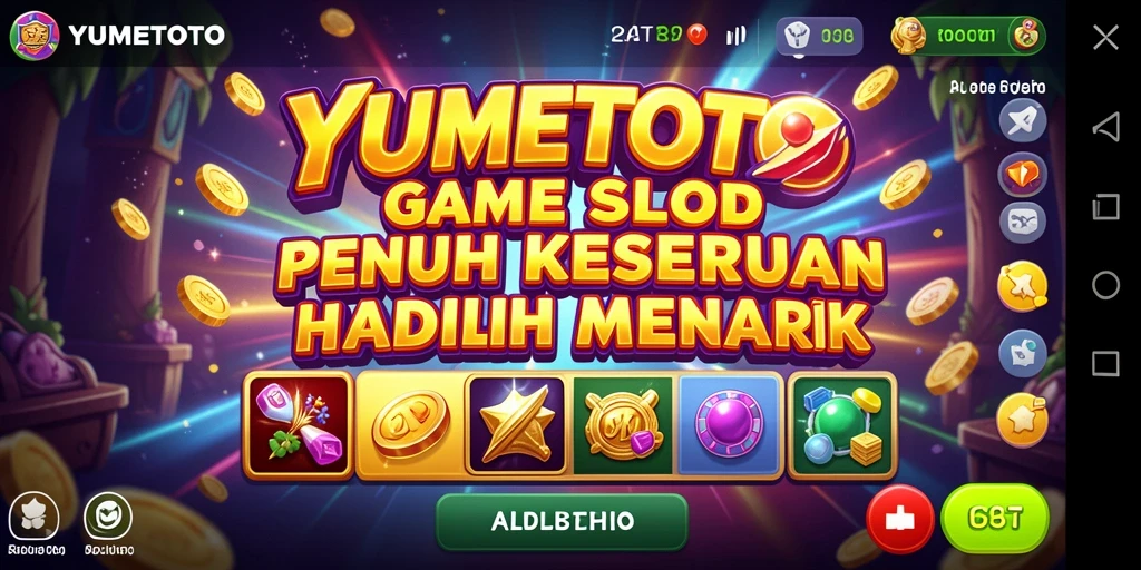 Tampilan gameplay Slot yang menarik dari YUMETOTO.